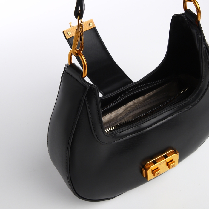 Сумка женская TEXTURA, маленький размер, цвет чёрный Сумка женская TEXTURA, маленький размер, цвет чёрный