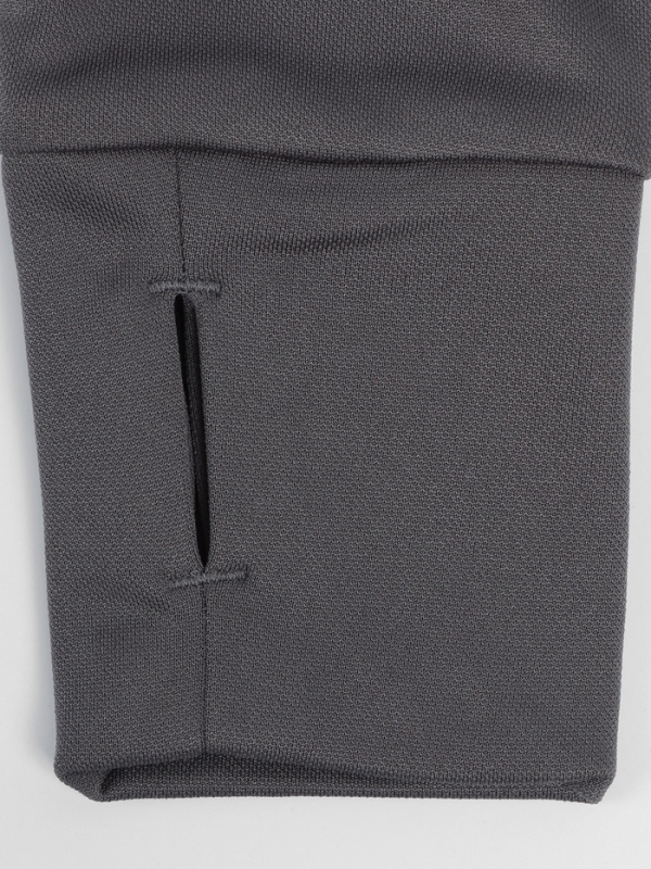 Лонгслив мужской Resport, на молнии, р. 46, цвет серый, базовый, с длинным рукавом