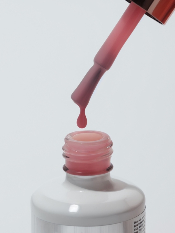 Мультифункциональный гель 5 в 1 LED/UV 15мл камуфлир 03 роз накл QF