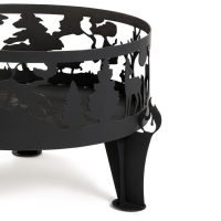 Чаша костровая "Лес", металл 3 мм, 70 х 70 х 45 см Чаша костровая "Лес", металл 3 мм, 70 х 70 х 45 см