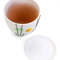 Горшок цветочный поддоном  5 л,  керамика, Азия (М)