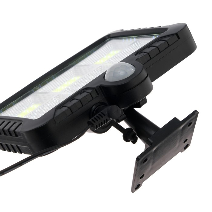 Светодиодный прожектор на солнечной батарее 18 Вт, выносная панель, 15&times;11&times;4 см, 6500К