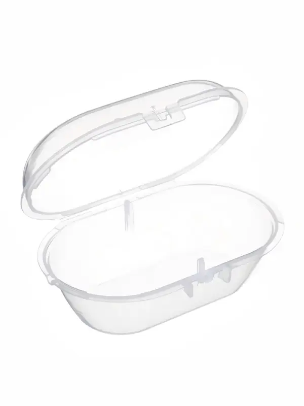 Набор классических пустышек, 2 шт., латекс, нюд/персиковый, в контейнере, от 6 мес., M&B