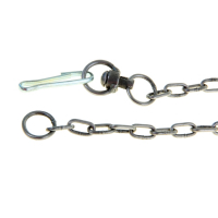 Цепь для привязи собак, 3 м, калибр 3 х 16 мм, черная Цепь для привязи собак, 3 м, калибр 3 х 16 мм, черная