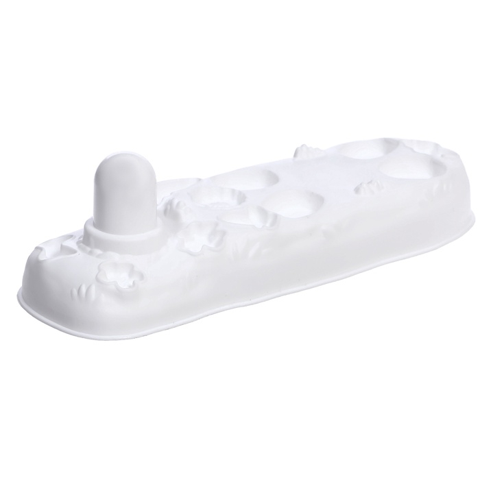 Набор для игры с мягким пластилином &laquo;Зверятки&raquo;, 3 баночки с массой для лепки, 5 предметов