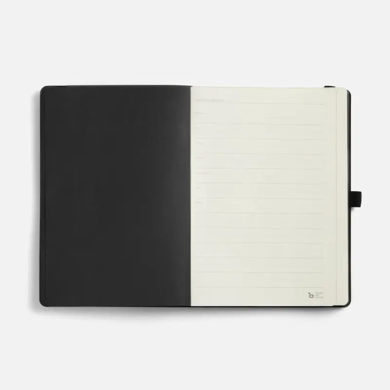 Ежедневник Peel Flex, недатированный, черный