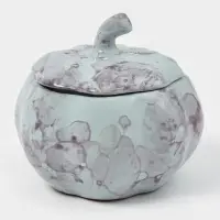 Горшок для запекания Борисовская керамика &laquo;Тыква&raquo;, 600 мл, серый