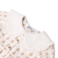 Платье детское с воротником KAFTAN "Капелька" р.28 (86-92 см)