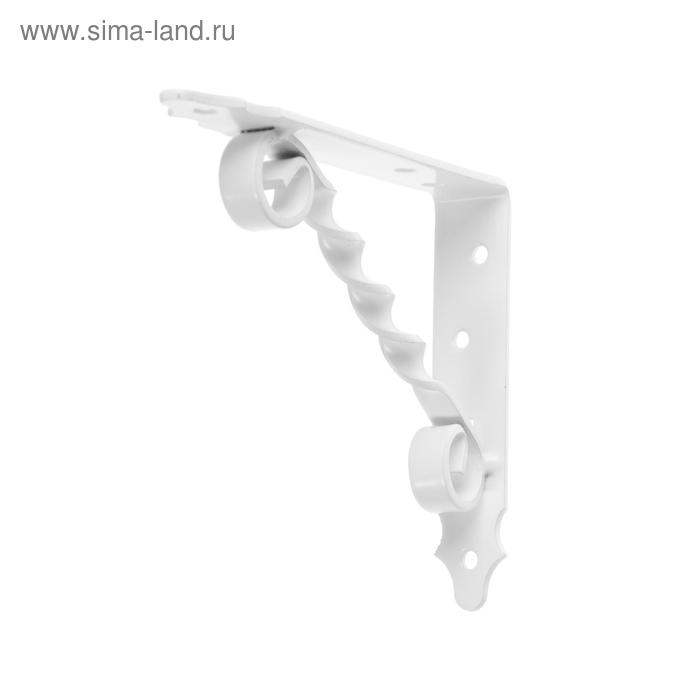 Кронштейн фигурный 150х125 мод.2, белый