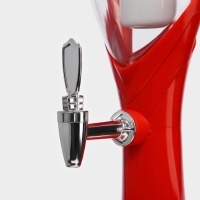 Башня пивная &laquo;Вавилон&raquo;, 3 л, цвет красный