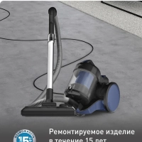 Пылесос для дома Cyclonic Power TW1931RH с контейнером