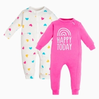 Комбинезоны детские Крошка Я "Love"-2 шт, рост 80-86 см Комбинезоны детские Крошка Я "Love"-2 шт, рост 80-86 см