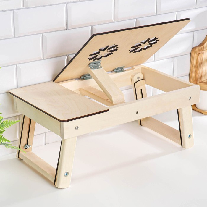 Столик для ноутбука складной "Цветок", 50&times;30&times;21см