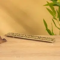 Подставка под благовония "Два полумесяца" алюминий 22 см