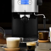 Кофеварка рожковая электрическая КТ-740 - 1450 Вт - 1.1 л