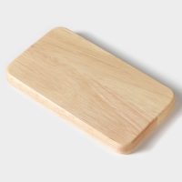 Менажница Magistro Tropical, 18&times;10&times;1,8 см, каучуковое дерево