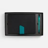 Набор Boom, черный с бирюзовым