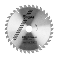 Диск пильный по дереву ТУНДРА, стандартный рез, 230 х 32 мм (кольца на 22,20,16), 36 зубьев Диск пильный по дереву ТУНДРА, стандартный рез, 230 х 32 мм (кольца на 22,20,16), 36 зубьев