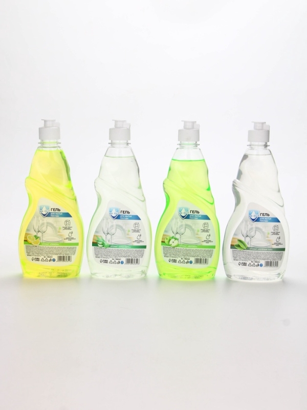 Mr.Быт Гель для мытья посуды, 500 мл, аромат лимон