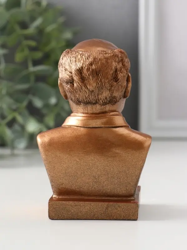 Бюст &laquo;Горбачёв&raquo;, 10.5&times;6.5&times;5 см, бронза