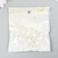 Бусина для рукоделия и плетения &laquo;Арт Узор. Сердечко с короной прозрачный перламутр&raquo;, пластик, 2.1&times;1.4&times;2.5 см