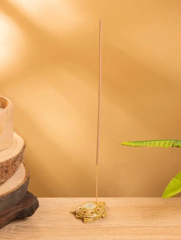 Подставка под благовония "Морская черепашка" керамика, цв. коричневый, 5,5х4,5х1 см