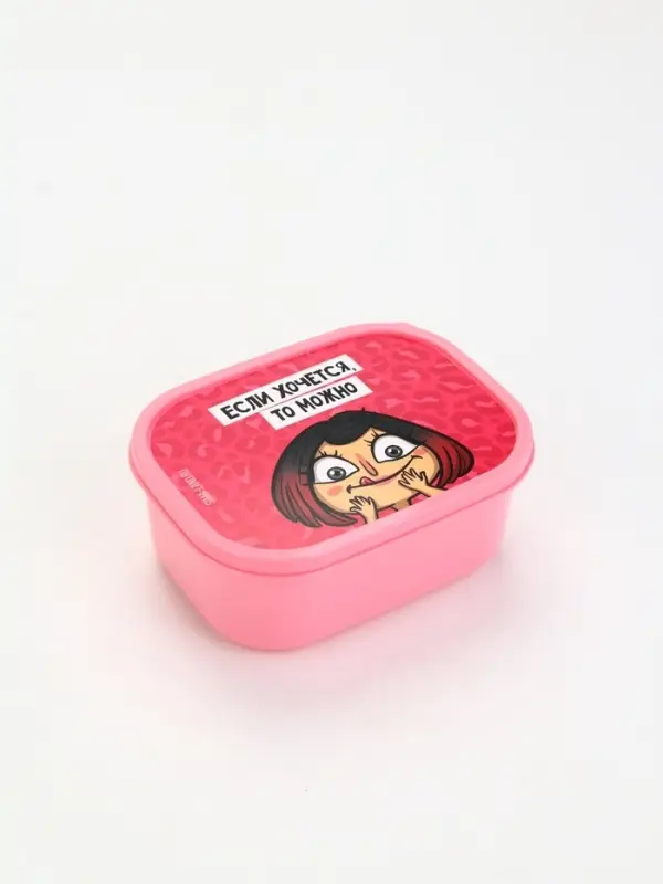 Ланч-бокс &laquo;Если хочется, то можно&raquo;, 500 мл