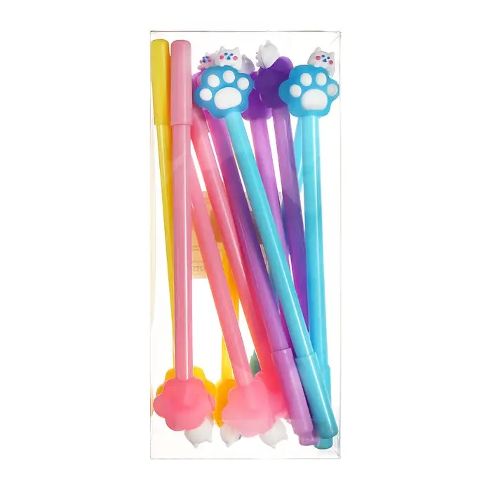 Ручка гелевая-прикол "Лапка" МИКС