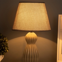 Лампа настольная "Поэзия" 40Вт Е14 срый 24х24х38см Лампа настольная "Поэзия" 40Вт Е14 срый 24х24х38см