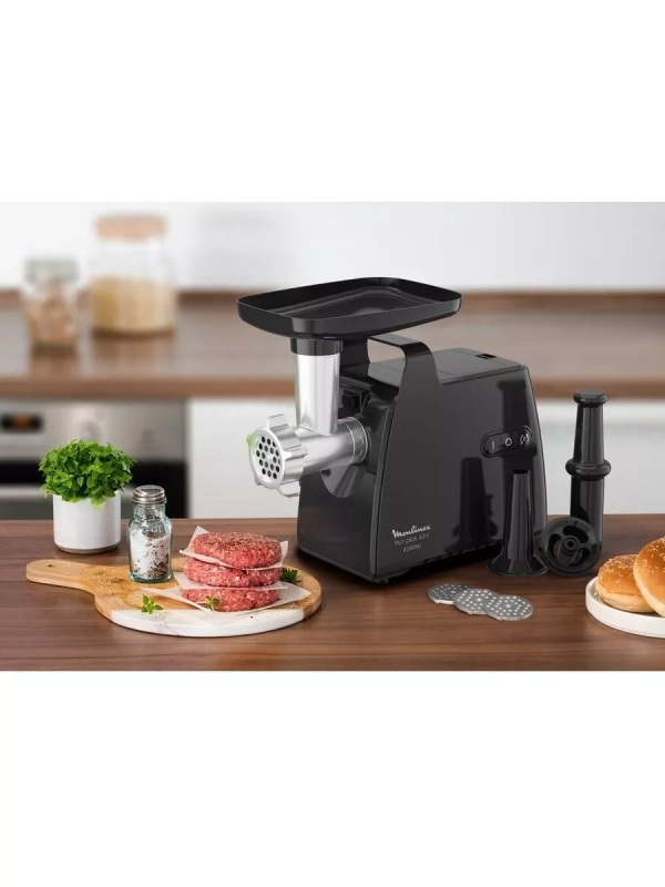 Мясорубка 5в1 HV7 Plus ME552810 с насадками, реверс, 2000Вт