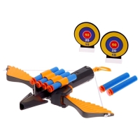 Арбалет &laquo;Золотой орел&raquo;, стреляет мягкими пулями, с мишенями, цвета МИКС