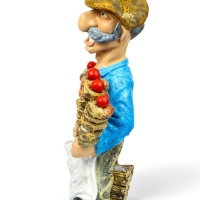 Садовая фигура из полистоуна &laquo;Шашлычник&raquo;, 60&times;29&times;40 см