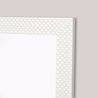 Зеркало &laquo;Милана&raquo;, настенное, белый багет, 60&times;120 см,рама пластик, 51 мм