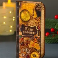 Купюрница "Тайное сокровище" 17х8,5 см