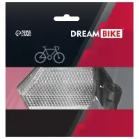 Катафот Dream Bike, передний, с кронштейном