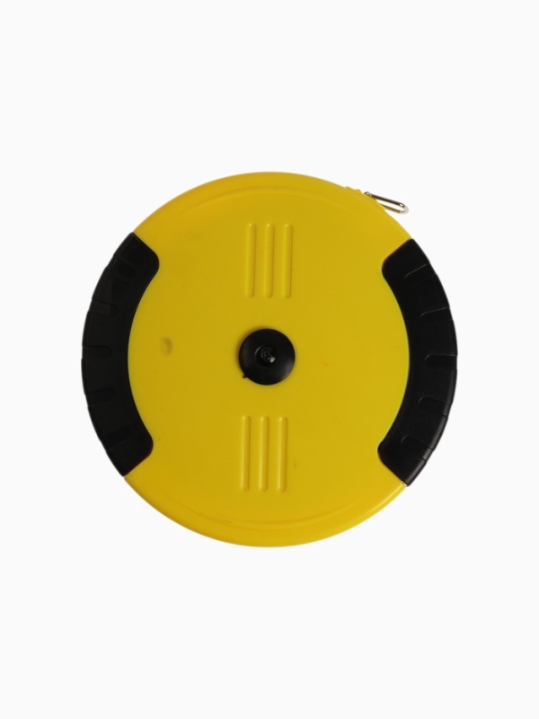 Рулетка геодезическая ТУНДРА, ПВХ лента, закрытый корпус, 50 м х 15 мм