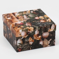 Набор подарочных коробок 6в1 &laquo;С Новым годом&raquo;, 10 х 10 х 6 - 20 х 20 х 11 см, Новый год