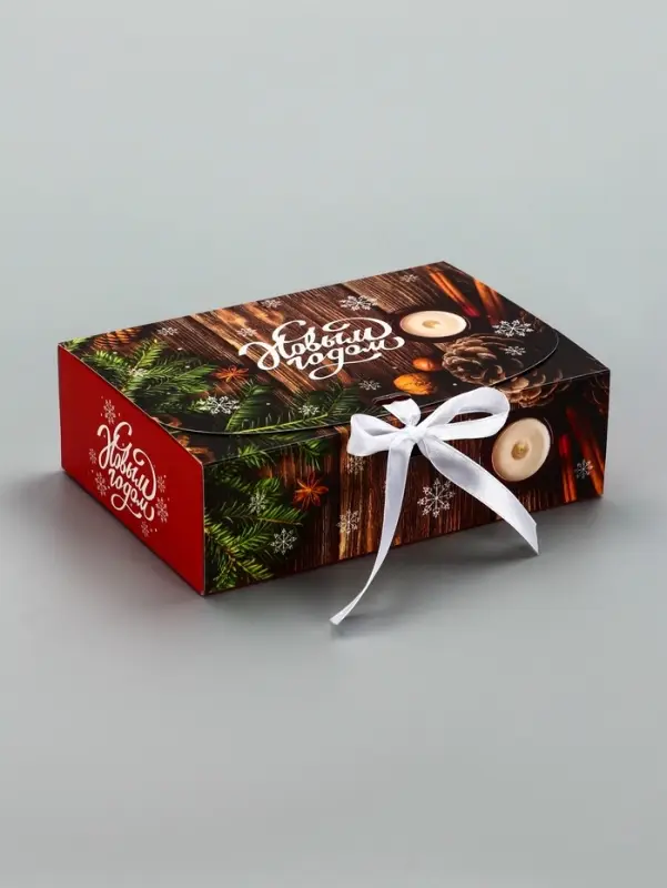 Складная коробка подарочная &laquo;Праздничный вечер&raquo;, 16 &times; 11,5 &times; 5 см