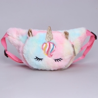 Сумка детская поясная &laquo;Единорог&raquo;, 26х16 см