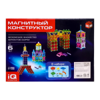 Конструктор магнитный &laquo;Необычные фигуры&raquo;, 108 деталей