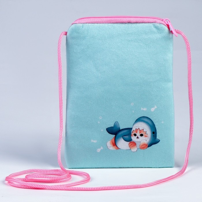 Сумка детская плюшевая Сумка детская плюшевая "Кошечка" плоская