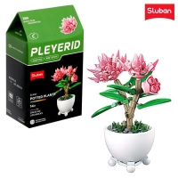 Конструктор &laquo;Цветы в горшочке&raquo;, 6 видов, МИКС