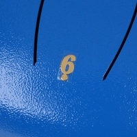 Глюкофон - музыкальный инструмент, синий, 13 лепестков, 30 см Глюкофон - музыкальный инструмент, синий, 13 лепестков, 30 см