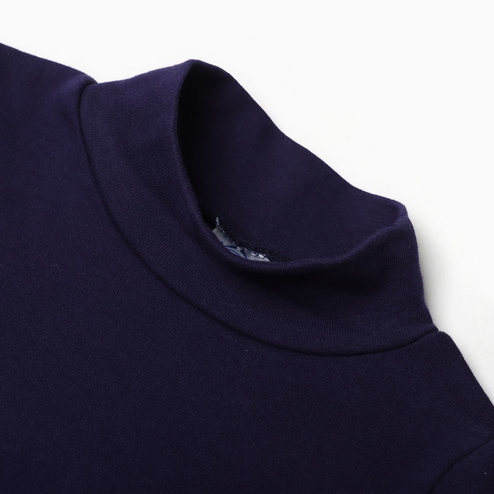 Водолазка для мальчика, цвет тёмно-синий, рост 116 см