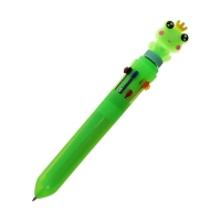Ручка шариковая автоматическая 10-ти цветная, "Лягушка-спиннер", МИКС Ручка шариковая автоматическая 10-ти цветная, "Лягушка-спиннер", МИКС