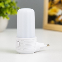 Ночник "Динка" LED 1Вт белый 4,5х6х9 см RISALUX Ночник "Динка" LED 1Вт белый 4,5х6х9 см RISALUX