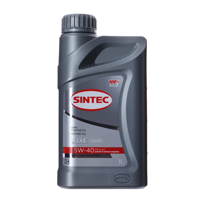 Моторное масло Sintec Luxe 5W-40, п/синтетическое, 1 л Моторное масло Sintec Luxe 5W-40, п/синтетическое, 1 л