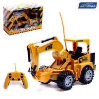 Экскаватор радиоуправляемый &laquo;Строитель&raquo;, подвижный ковш, работает от аккумулятора