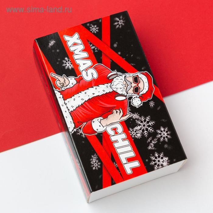 Набор новогодних мужских носков Набор новогодних мужских носков "Xmas chill" р. 41-44