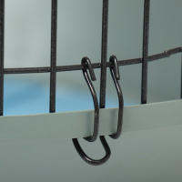 Клетка для корелл круглая &laquo;Рио&raquo;, 40 x 83 см, микс цветов